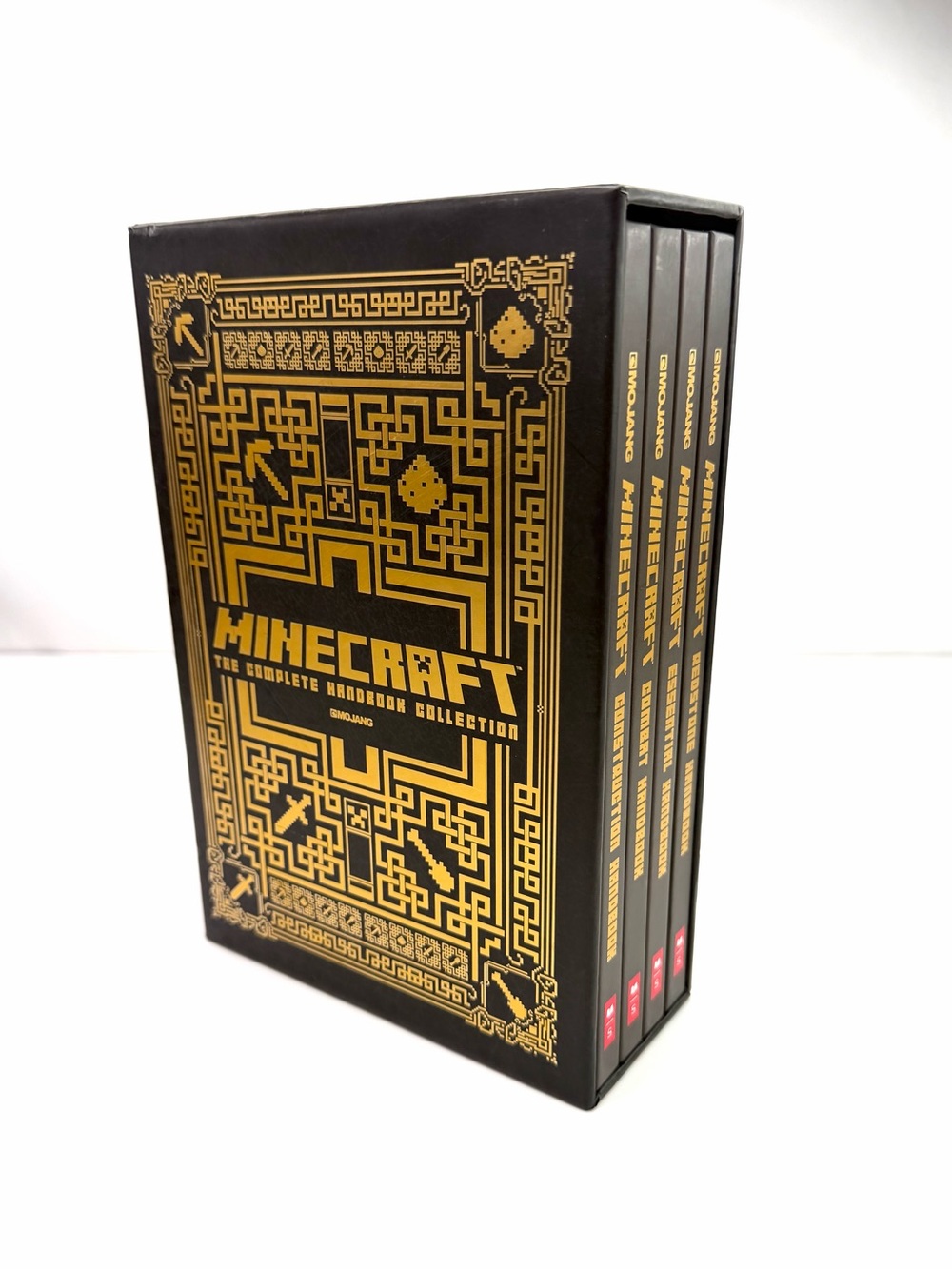 Minecraft Complete Handbook Collection 4 Book Hardcover Box Set